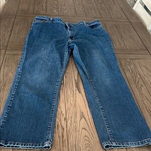 L.L. Bean Women's Straight Leg Jeans - Classic Blue